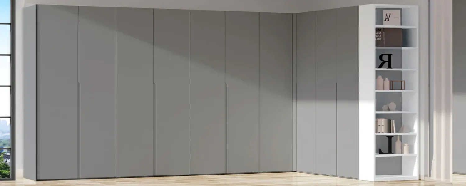 Corner wardrobe 