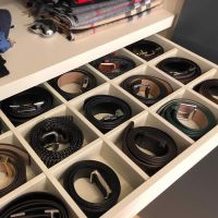 Tie & belt drawer